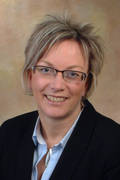 Birgit Kretschmer, Brgermeister-Kandidatin der CDU, untersttzt von den Stadtrten von SPD, LINKE, FDP und der Brgerinitiative